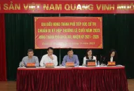 Tổ đại biểu số 5 HĐND thành phố tiếp xúc cử tri quận Lê Chân chuẩn bị Kỳ họp thường lệ cuối năm 2023 HĐND thành phố khóa XVI, nhiệm kỳ 2021-2026