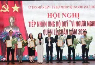 Quỹ “Vì người nghèo” quận Lê Chân tiếp nhận hơn 1,6 tỷ đồng kinh phí ủng hộ