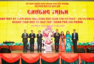 Ngành Giáo dục và Đào tạo Hải Phòng Gặp mặt kỷ niệm 41 năm Ngày Nhà giáo Việt Nam (20/11/1982-20/11/2023)