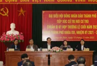 Cử tri phường An Biên, quận Lê Chân quan tâm việc ngầm hóa dây điện trên các tuyến phố, việc quy hoạch bãi đỗ xe