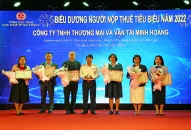 Cục Thuế thành phố: Tuyên dương doanh nghiệp chấp hành tốt chính sách pháp luật thuế năm 2022