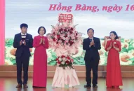 Quận Hồng Bàng Kỷ niệm 41 năm Ngày nhà giáo Việt Nam và Biểu dương phong trào thi đua hai tốt