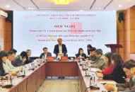 Lấy ý kiến tham gia vào Đề án “Chính sách đặc thù về hỗ trợ đào tạo, đãi ngộ nhân lực ngành Y tế thành phố Hải Phòng giai đoạn 2024-2030”