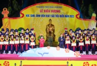 Biểu dương 132 em Học sinh sinh viên xuất sắc tiêu biểu thành phố năm 2023: Khẳng định truyền thống hiếu học, học giỏi của người Hải Phòng