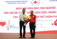 Ngày hội hiến máu tình nguyện các Sở, ngành, đoàn thể năm 2023