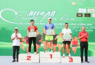 Hơn 2.000 vận động viên tham gia Giải chạy chinh phục đỉnh Thiên Văn gây Quỹ “vì người nghèo” quận Kiến An năm 2023