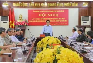 Hội nghị lấy ý kiến vào Dự thảo Thông báo công tác Mặt trận tham gia xây dựng chính quyền năm 2023 và nhiệm vụ năm 2024 trình tại Kỳ họp thứ 13, HĐND thành phố khóa XVI