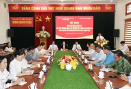 Đoàn cán bộ của Đảng Nhân dân Cách mạng Lào nghiên cứu thực tế công tác tổ chức, kiểm tra tại thành phố Hải Phòng