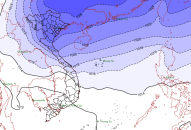Tin gió mùa Đông Bắc, cập nhật lúc 21 giờ ngày 13/11/2023