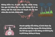 Không thu hồi cáp ngoại vi viễn thông và thiết bị phụ trợ đã hỏng, không sử dụng: Phạt tiền từ 50.000.000 đồng đến 70.000.000 đồng