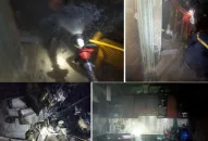 Dập tắt đám cháy tại phòng bếp nhà dân ở Hải Phòng