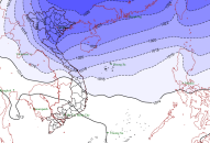 Tin gió mùa Đông Bắc, cập nhật lúc 9 giờ ngày 13/11/2023