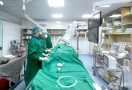 Cứu sống cụ bà 73 tuổi bị nhồi máu cơ tim cấp biến chứng sốc tim