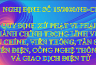 Vi phạm các quy định về đại lý dịch vụ viễn thông bị xử phạt như thế nào?