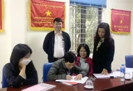 Quận Lê Chân: Chi trả tiền bồi thường, hỗ trợ cho các hộ dân có đất bị thu hồi thực hiện Dự án đầu tư xây dựng Trường tiểu học và Trung học cơ sở Kênh Dương