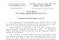 Thu hồi phù hiệu đối với 154 phương tiện thuộc 98 đơn vị vận tải do vi phạm tốc độ trong tháng 10/2023