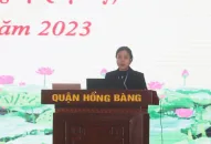 Quận ủy Hồng Bàng bồi dưỡng cán bộ, công chức, viên chức ngành giáo dục quy hoạch các chức danh lãnh đạo