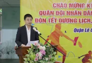 Hơn 70 vận động viên tham gia Giải cầu lông mở rộng chào mừng Kỷ niệm 79 năm Ngày thành lập Quân đội nhân dân Việt Nam