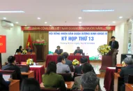 Khai mạc Kỳ họp thứ 13 HĐND quận Dương Kinh khóa III