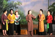 Đoàn Cải lương Hải Phòng khẩn trương hợp luyện vở “Bà Chúa Mõ”