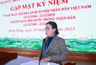 Quận Hồng Bàng gặp mặt Kỷ niệm 79 năm Ngày thành lập Quân đội nhân dân Việt Nam và 34 năm Ngày hội Quốc phòng toàn dân