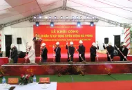 Khởi công Dự án Đầu tư xây dựng tuyến đường Hải Phong phường Hòa Nghĩa, quận Dương Kinh