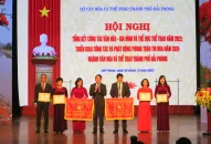 Khen thưởng nhiều tập thể, cá nhân của ngành Văn hóa và Thể thao thành phố đạt thành tích xuất sắc năm 2023