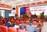 Khai mạc Kỳ họp thứ 14 HĐND quận Lê Chân khóa XIX, nhiệm kỳ 2021-2026