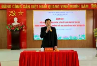 Giám sát việc dạy thêm, học thêm, liên kết giáo dục và công tác thu, chi tại trường Tiểu học Nguyễn Du và THCS Lạc Viên