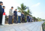 Tập trung thi công các hạng mục nâng cấp Hệ thống thủy lợi Đa Độ bảo vệ nguồn nước ngọt trên địa bàn thành phố