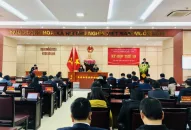 Hội đồng nhân dân huyện Tiên Lãng khóa XIX tổ chức Kỳ họp thứ 19