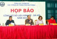 Công bố số liệu kinh tế-xã hội năm 2023