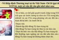 Lưu ý trong cơ chế giải quyết tranh chấp của VCFTA   
