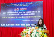 Hội nghị Trung tâm Chuyển đổi số, Trung tâm Công nghệ thông tin và Truyền thông các tỉnh phía Bắc năm 2023