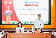 Huyện An Dương tập trung hoàn thiện Đề án sắp xếp các đơn vị hành chính cấp xã, thành lập các phường và thành lập đơn vị hành chính quận