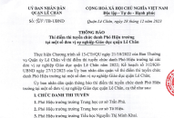 THÔNG BÁO: Thí điểm thi tuyển chức danh Phó Hiệu trưởng tại một số đơn vị sự nghiệp giáo dục quận Lê Chân