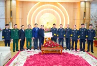 Bí thư Thành ủy thăm, chúc Tết một số đơn vị quân đội và gia đình người có công với cách mạng nhân dịp Tết Nguyên đán Giáp Thìn năm 2024