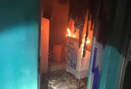 Thông tin về vụ cháy ở khu tập thể Tô Hiệu (quận Lê Chân)