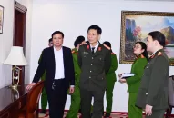 Kiểm tra về PCCC và CNCH tại khách sạn The Shine Hotel (quận Ngô Quyền)