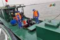 Cảnh sát biển tạm giữ 20.000 kg dầu FO không rõ nguồn gốc