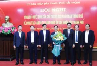 Đồng chí Trần Huy Kiên giữ chức vụ Chánh Văn phòng UBND thành phố