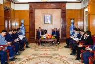 Bí thư thành uỷ tiếp xã giao Đại sứ đặc mệnh toàn quyền Đại Hàn Dân Quốc tại Việt Nam