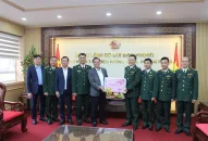 Chủ tịch UBND thành phố Nguyễn Văn Tùng thăm, chúc Tết cán bộ, chiến sĩ Bộ đội Biên phòng