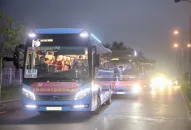 16 chuyến xe đưa công nhân ngoại tỉnh về quê đón Tết Giáp Thìn 2024
