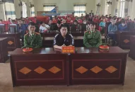 Tòa án nhân dân huyện Tiên Lãng tuyên phạt đối tượng tàng trữ 41,6 kg pháo hoa nổ và pháo nổ 45 tháng tù