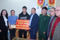 Quận Hồng Bàng hỗ trợ kinh phí sửa nhà cho tân binh có hoàn cảnh khó khăn