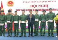 Quận Đồ Sơn Tiếp xúc công dân chuẩn bị nhập ngũ năm 2024