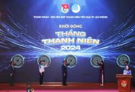 Khởi động Tháng thanh niên năm 2024 với chủ đề “Thanh niên xung kích tình nguyện vì cuộc sống cộng đồng”