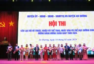 Huyện An Dương: Sôi nổi Hội thi văn nghệ, thể dục, thể thao mừng Đảng, mừng Xuân Giáp Thìn 2024