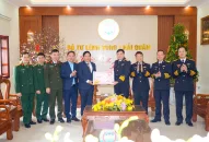 Phó Chủ tịch UBND thành phố Nguyễn Đức Thọ thăm, chúc Tết và kiểm tra công tác sẵn sàng chiến đấu tại một số đơn vị quân đội, công an trên địa bàn